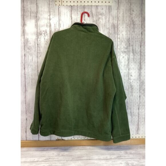 Preppy Streetwear Coquette Utility Patagonia Synchilla Jacket Green Size XL - Picture 2 of 5